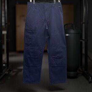 PORTWEST Men's Navy Cargo Work Pants - Size 32,34,36 & 38